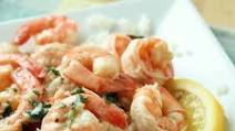 Lemony Shrimp over Brown Rice Lemony Shrimp over Brown Rice