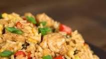 Chicken Egg-Fried Rice Recipe Chicken Egg-Fried Rice Recipe