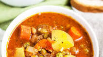 Chunky Italian Potato Vegetable Soup Chunky Italian Potato Vegetable Soup