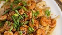 Spicy Shrimp + Napa Cabbage Stir-Fry Spicy Shrimp + Napa Cabbage Stir-Fry