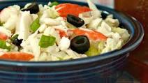 Summertime Crab Slaw with Napa Cabbage Summertime Crab Slaw with Napa Cabbage