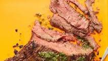 Grilled Flank Steak with Herb Salsa Verde Grilled Flank Steak with Herb Salsa Verde