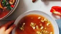 Gut-Calming Vegetable Broth (+ Miso Tonic) Gut-Calming Vegetable Broth (+ Miso Tonic)