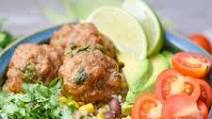 Wild Boar Meatball Taco Bowl Wild Boar Meatball Taco Bowl