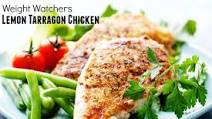 Weight Watchers Grilled Lemon Chicken Breasts with Tarragon Weight Watchers Grilled Lemon Chicken Breasts with Tarragon