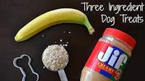 Peanut Butter Banana Dog Treats Peanut Butter Banana Dog Treats