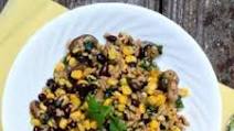 Mushroom, Corn, and Black Bean Farro Mushroom, Corn, and Black Bean Farro