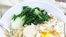 Savory Quinoa Breakfast Bowl With Egg Savory Quinoa Breakfast Bowl With Egg