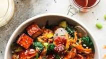Vegan bibimbap Vegan bibimbap
