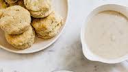VEGAN BUTTERMILK BISCUITS & COUNTRY GRAVY VEGAN BUTTERMILK BISCUITS & COUNTRY GRAVY