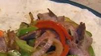 Steak, Onion, and Pepper Fajitas Steak, Onion, and Pepper Fajitas