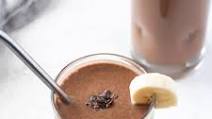 Chocolate Banana Protein Smoothie Chocolate Banana Protein Smoothie