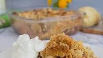 Low Carb Mock Apple Crumble Low Carb Mock Apple Crumble