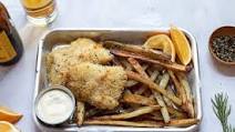 Baked Fish and Chips Baked Fish and Chips