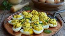 Medieval Stuffed Eggs Medieval Stuffed Eggs