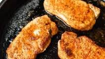 Pan Fried Boneless Pork Chops Pan Fried Boneless Pork Chops