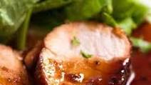Pork Tenderloin with Honey Garlic Sauce Pork Tenderloin with Honey Garlic Sauce
