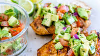Grilled Chicken Breast with Avocado Salsa Grilled Chicken Breast with Avocado Salsa