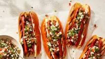 Hot Dogs With Pico de Gallo Hot Dogs With Pico de Gallo