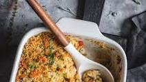 Healthy Chicken and Brown Rice Casserole Healthy Chicken and Brown Rice Casserole