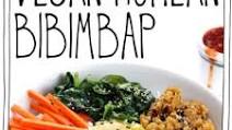 Vegan Korean Bibimbap Vegan Korean Bibimbap