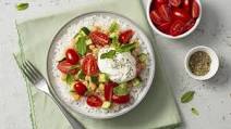Middle Eastern Rice and Smashed Chickpea Bowl Middle Eastern Rice and Smashed Chickpea Bowl