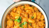 Gnocchi with Garlic Cream Tomato Sauce Gnocchi with Garlic Cream Tomato Sauce