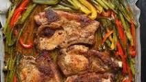 Sheet Pan Pork Chops and Vegetables Sheet Pan Pork Chops and Vegetables
