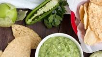 Avocado-Tomatillo Salsa Verde - Mexican Green Table Sauce - Recipe Avocado-Tomatillo Salsa Verde - Mexican Green Table Sauce - Recipe