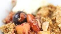 Apple and Cherry Crisp Apple and Cherry Crisp