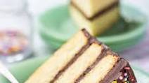 Yellow Cake with Chocolate Frosting Yellow Cake with Chocolate Frosting