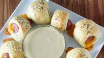Pigs in a Blanket with Honey Dijon Dipping Sauce Pigs in a Blanket with Honey Dijon Dipping Sauce