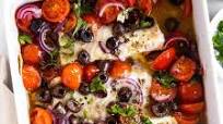 Mediterranean Baked Cod Mediterranean Baked Cod