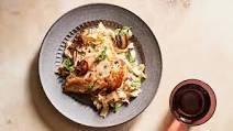 Creamy Chicken and Mushrooms with Egg Noodles Creamy Chicken and Mushrooms with Egg Noodles