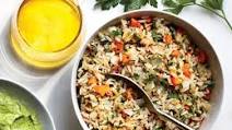 Parslied Brown Rice Pilaf Parslied Brown Rice Pilaf