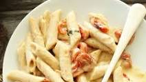 Creamy Vegan Garlic Pasta with Roasted Tomatoes Creamy Vegan Garlic Pasta with Roasted Tomatoes