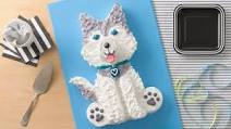 Husky Dog Cake Husky Dog Cake