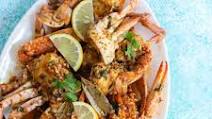 Crab with Spicy Garlic Butter Sauce Crab with Spicy Garlic Butter Sauce