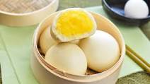 Chinese Steamed Custard Buns - Chinese Sweet Buns Chinese Steamed Custard Buns - Chinese Sweet Buns