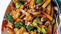 Hibachi Chicken & Vegetables Hibachi Chicken & Vegetables