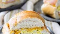 Breakfast Stuffed French bread Breakfast Stuffed French bread