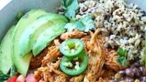 Chicken Enchilada Bowls Chicken Enchilada Bowls