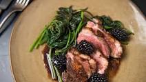 Five-Spice Duck Breast With Blackberries Five-Spice Duck Breast With Blackberries