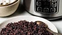 Black Rice in Rice Cooker Recipe Black Rice in Rice Cooker Recipe
