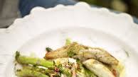 Pan-cooked asparagus & mixed fish Pan-cooked asparagus & mixed fish