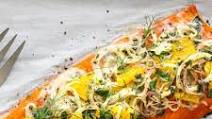 Slow Roasted Salmon with Fennel and Orange Slow Roasted Salmon with Fennel and Orange