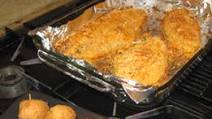 Easy Oven Baked Catfish and Hush Puppies Recipe Easy Oven Baked Catfish and Hush Puppies Recipe