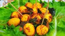 Quail Egg Fry | Kada Mutta Fry Quail Egg Fry | Kada Mutta Fry