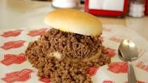 Iowa Loosemeat Sandwich – Courtesy of George Motz / Hamburger America Iowa Loosemeat Sandwich – Courtesy of George Motz / Hamburger America
