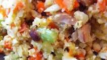 Cauliflower Fried Rice with Chicken Cauliflower Fried Rice with Chicken